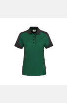 Poloshirt Manuela, tailliert geschnitten, Farbe: dunkelgrün, Größe: XS