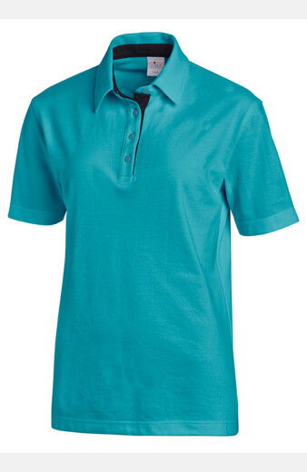 Unisex-Polo Xanthe, Farbe: weiß/silbergrau, Größe: XS