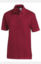 Unisex-Polo Domi, Farbe: beere/bordeaux, Größe: XS