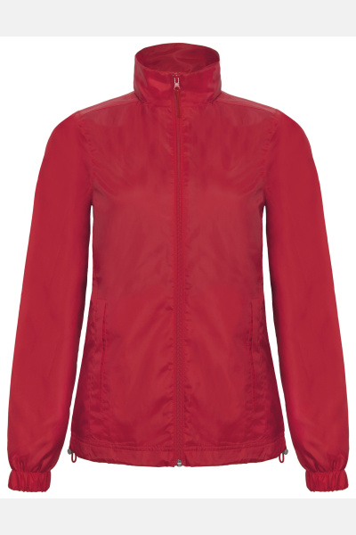 Regenjacke Kalena, tailliert geschnitten, Farbe: rot, Größe: XS