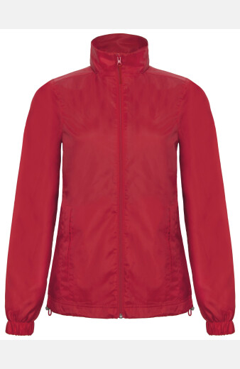 Regenjacke Maureen, tailliert geschnitten, Farbe: rot, Größe: XS