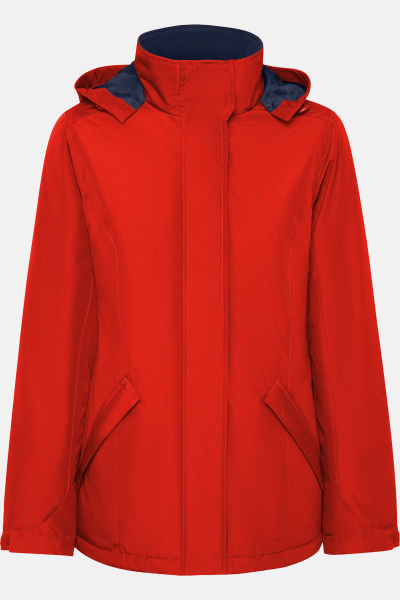 Parka Freja, tailliert geschnitten, Farbe: rot, Größe: S