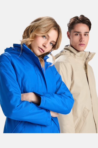 Parka Freja, tailliert geschnitten, Farbe: royal, Größe: S