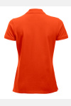 Poloshirt Zeva, tailliert geschnitten, Farbe: orange, Größe: XS
