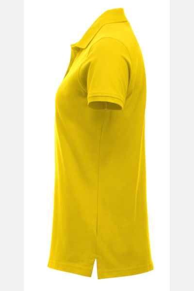 Poloshirt Zeva, tailliert geschnitten, Farbe: gelb, Größe: XS