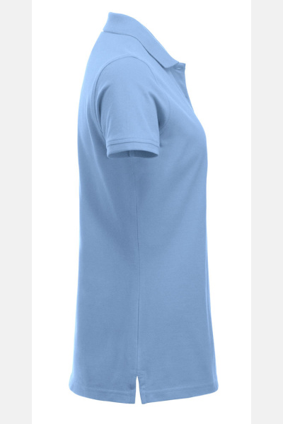 Poloshirt Zeva, tailliert geschnitten, Farbe: hellblau, Größe: S