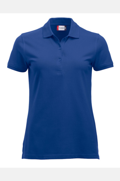 Poloshirt Zeva, tailliert geschnitten, Farbe: blau, Größe: S