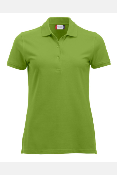 Poloshirt Zeva, tailliert geschnitten, Farbe: hellgrün, Größe: XL