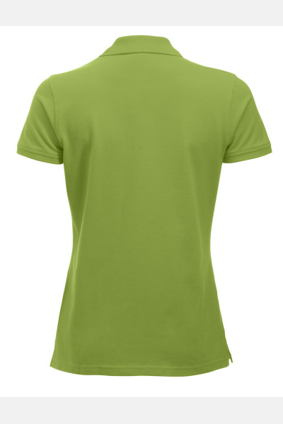 Poloshirt Zeva, tailliert geschnitten, Farbe: hellgrün, Größe: XL