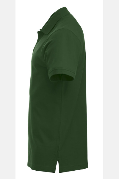 Poloshirt Zevon, gerade geschnitten, Farbe: dunkelgrün, Größe: M