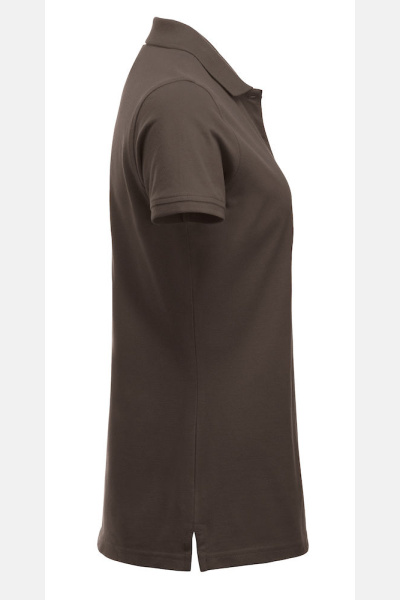 Poloshirt Zeva, tailliert geschnitten, Farbe: mocca, Größe: M