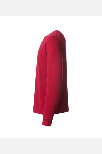 Langarm T-Shirt Joren, gerade geschnitten, Farbe: rot, Größe: M