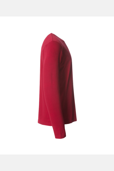 Langarm T-Shirt Joren, gerade geschnitten, Farbe: rot, Größe: M