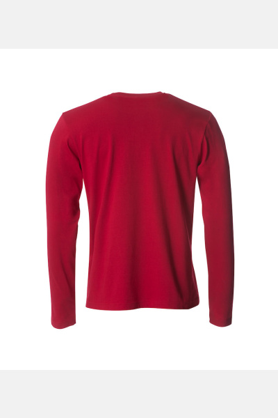 Langarm T-Shirt Joren, gerade geschnitten, Farbe: rot,...