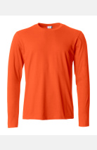 Langarm T-Shirt Nicolas, gerade geschnitten, Farbe: orange, Größe: L