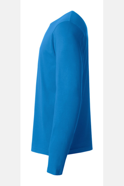 Langarm T-Shirt Joren, gerade geschnitten, Farbe: royal, Größe: M