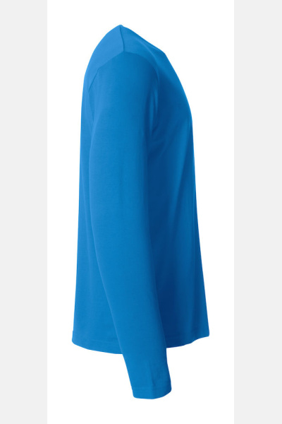 Langarm T-Shirt Joren, gerade geschnitten, Farbe: royal, Größe: M
