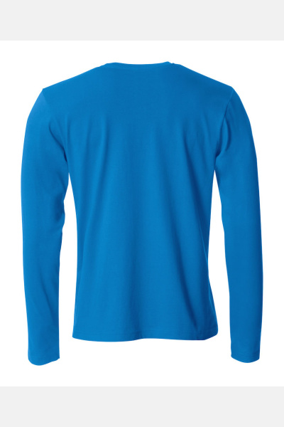 Langarm T-Shirt Joren, gerade geschnitten, Farbe: royal,...