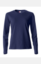 Langarm T-Shirt Nicole, tailliert geschnitten, Farbe: navy, Größe: XS