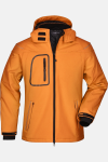 Winter Softshell Jacke Tario, gerade geschnitten, Farbe: orange, Größe: XL
