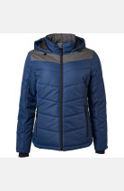 Wattierte Winterjacke Arven, gerade geschnitten, Farbe: navy, Größe: XL