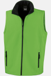 Softshell Weste Nario, gerade geschnitten, Farbe: hellgrün, Größe: XXL