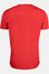 Funktions T-Shirt Jarek, gerade geschnitten, Farbe: rot, Größe: L