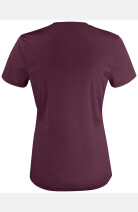 Funktions T-Shirt Farina, tailliert geschnitten, Farbe: bordeaux, Größe: XS