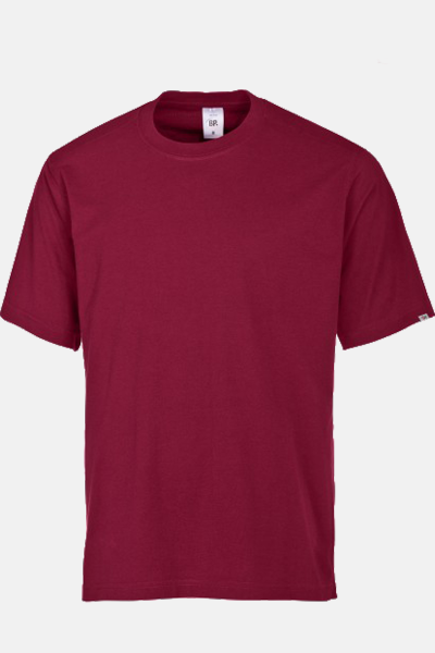 Unisex Rundhalsshirt Sorvin, Farbe: bordeaux,...