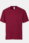 Unisex Rundhalsshirt Sorvin, Farbe: bordeaux, Größe: L