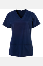 Damen Stretch Schlupfkasack Karina, Farbe: navy, Größe: XS