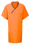 Unisex Kasack Elvin, Farbe: orange/dunkelgrau, Größe: I