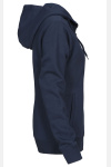 Kapuzenjacke Tarvina, tailliert geschnitten, Farbe: navy, Größe: XXL
