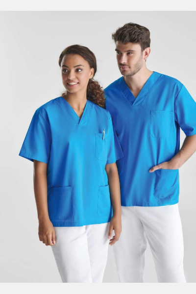 Leichter Unisex Kasack für die Medizin, Praxis und...