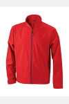 Men´s Softshell Jacket, Farbe: Red, Größe: S