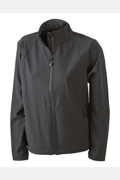 Ladies` Softshell Jacket, Farbe: Black, Größe:...