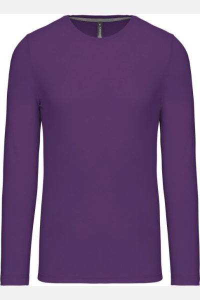 Herren T-Shirt langarm K359 von Kariban, Farbe: purple,...