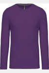 Herren T-Shirt langarm K359 von Kariban, Farbe: purple, Größe: M