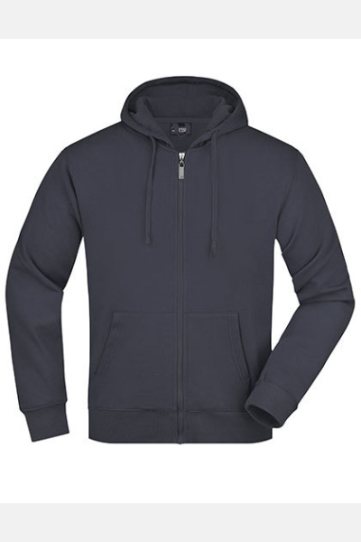 Men´s Hooded Jacket von James&Nicholson, Farbe:...