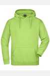 Hooded Sweat von James&Nicholson, Farbe: Lime Green, Größe: L