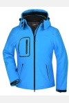 Ladies´ Winter Softshell Jacket von James&Nicholson, Farbe: Aqua, Größe: XL