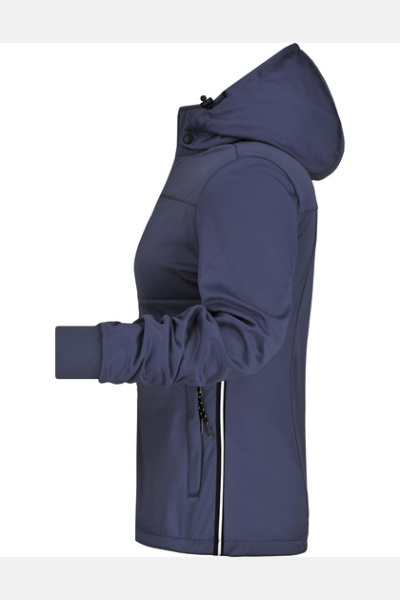 Ladies´ Maritime Jacket von James&Nicholson, Farbe: Navy / Navy / White, Größe: XL
