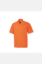 Poloshirt Sven, gerade geschnitten, Farbe: orange, Größe: XS