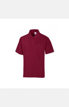 Poloshirt Svenja, tailliert geschnitten, Farbe: bordeaux, Größe: XS