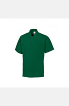 Poloshirt Sven, gerade geschnitten, Farbe: dunkelgrün, Größe: XS