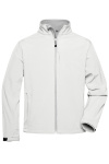 Men´s Softshell Jacket von James&Nicholson, Farbe: Off White, Größe: 3XL