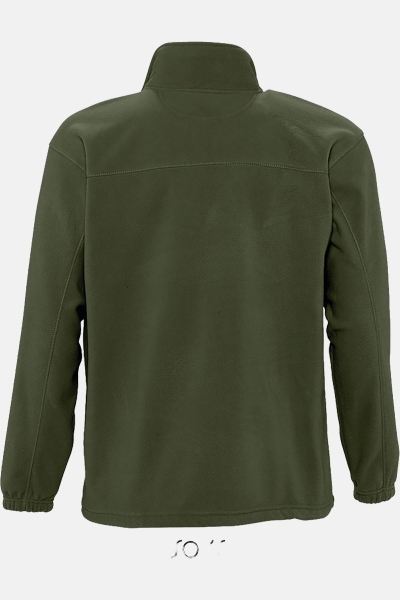 Fleecejacke Soreno, gerade geschnitten, Farbe: army, Größe: XS