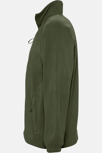 Fleecejacke Soreno, gerade geschnitten, Farbe: army,...