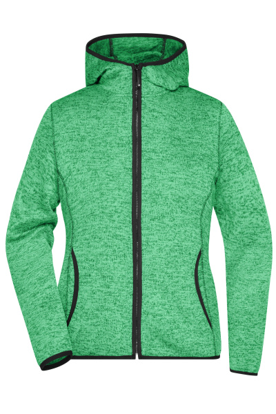Ladies´ Knitted Fleece Hoody von...