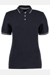 Women´s Classic Fit St. Mellion Polo von Kustom Kit, Farbe: Navy / White, Größe: 40 (L/14)
